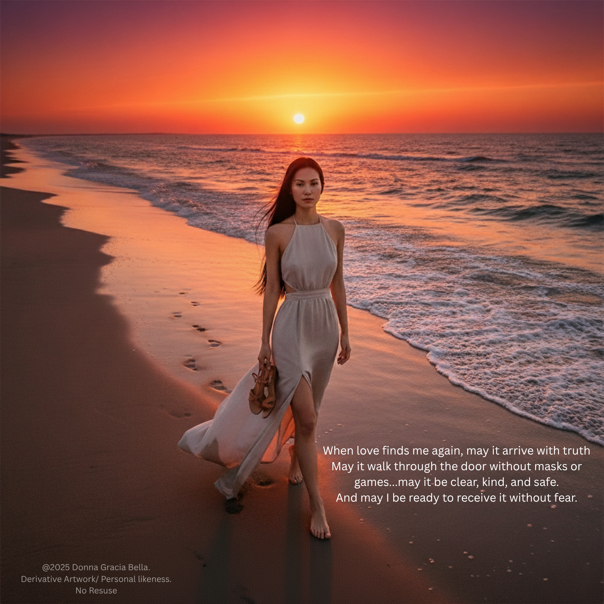 When Love Finds Me Again reflection by Donna Gracia Bella — love and healing