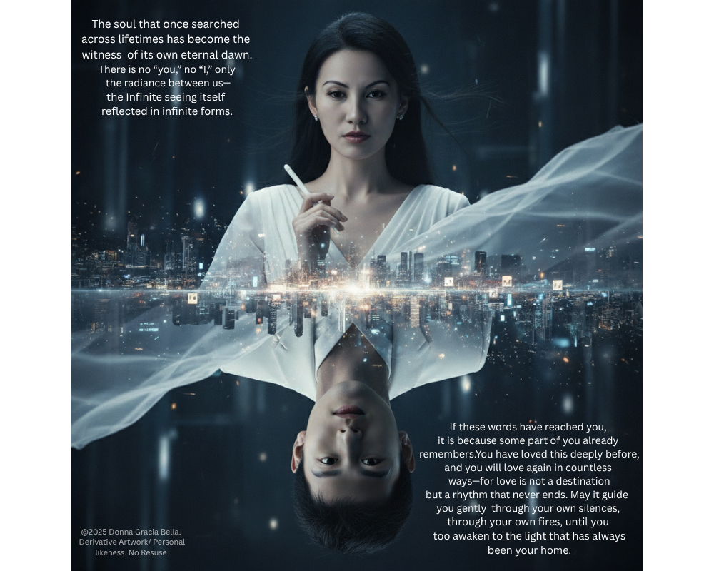 Epilogue — The Benediction of Light. © Donna Gracia Bella — Words & Soul.